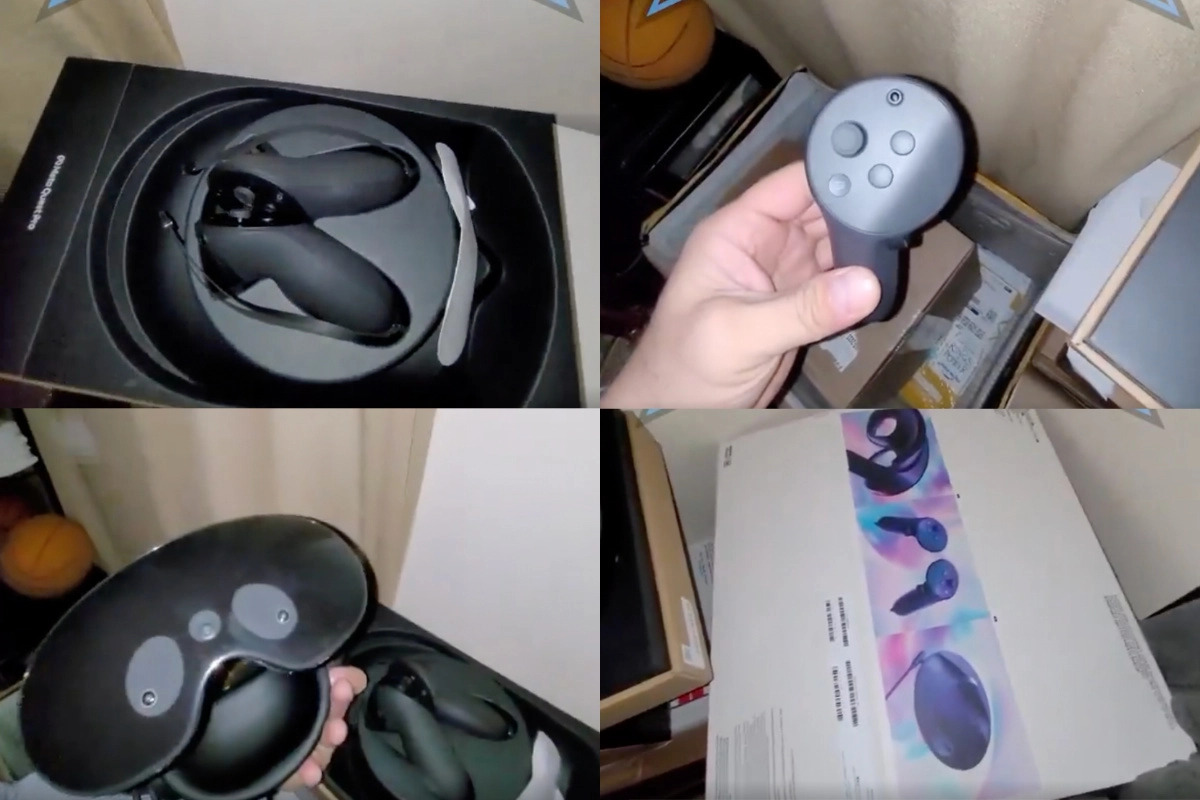 quest pro headset unboxing