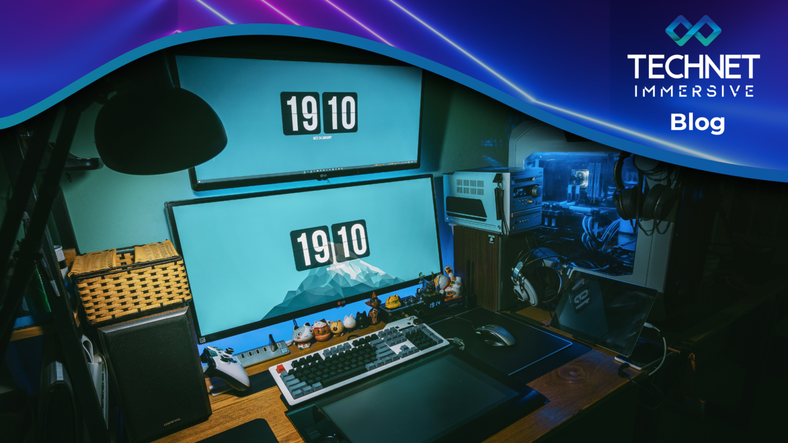 Hybrid working in gaming Immersive
